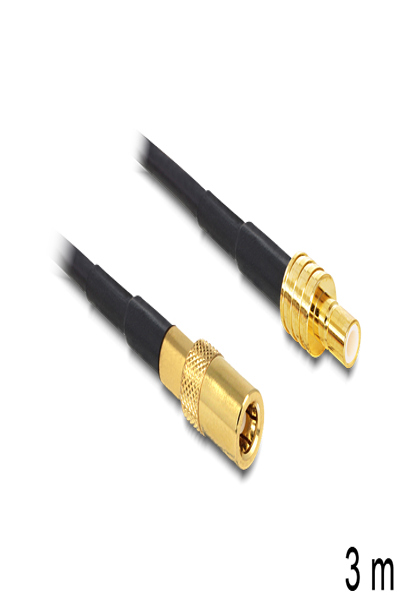 Delock Antennkabel - SMB hona till SMB hane - 88648