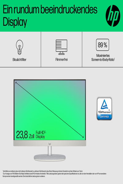 HP ALL-IN-ONE TOUCH PC 24-CR0111NG INTEL N100 FHD - C65Y3EA