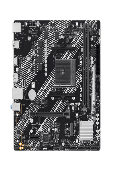 ASUS Prime A520M-K Argb Am4 D 90MB1R00-M0EAY0 - Motherboard - AMD Socket AM4 (Ryzen) - 90MB1R00-M0EAY0