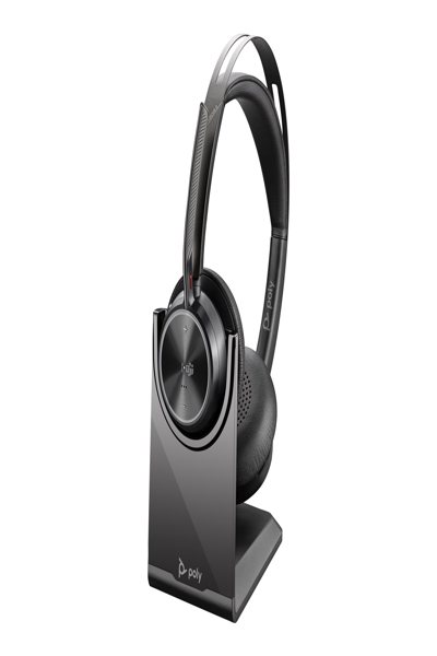 HP Poly Voyager Focus: On-Ear Bluetooth Headset (Stereo)