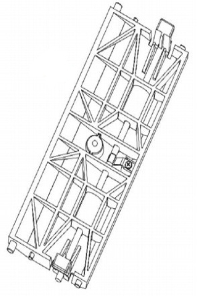 Zebra Media guide roller - P1027719