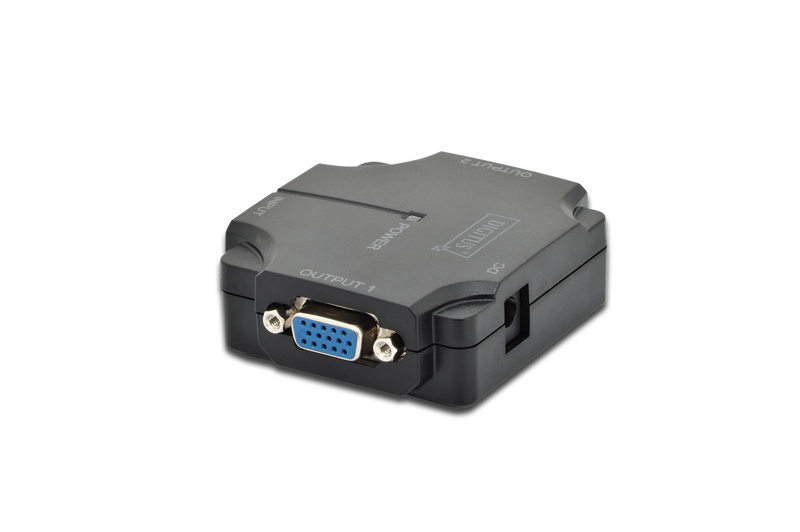 DIGITUS 2-Port VGA Splitter 350MHz - DS-41120-1
