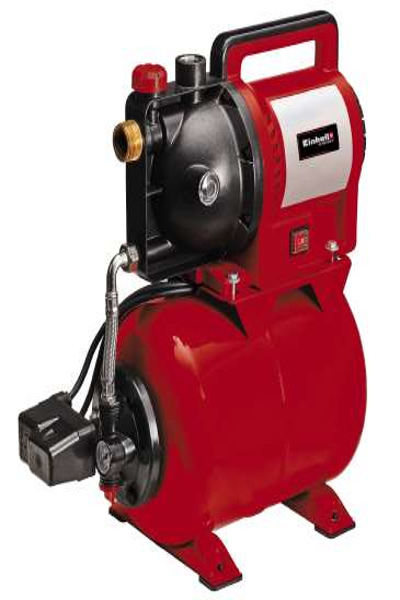 Einhell GC-WW 1045 N - 1050 W - AC - 4,8 bar - 4 500 l/h - Résistant au gel - Noir - Rouge
