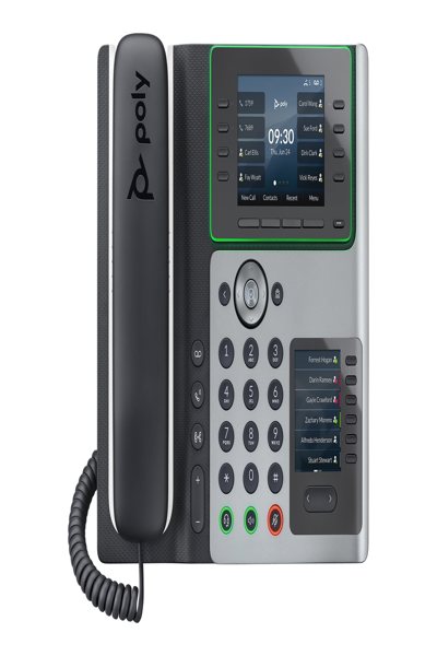 Poly EDGE E400 IP PHONE - Voip phone - 2200-87835-025