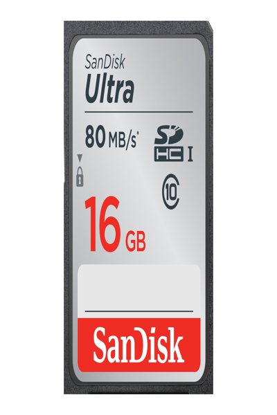 SanDisk Ultra Flash-minneskort - SDSDUNC-016G-GN6IN