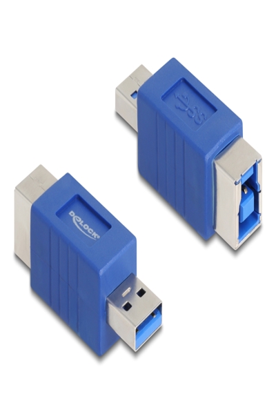 Adaptateur USB Delock - USB Type A (M) vers USB Type B (F)