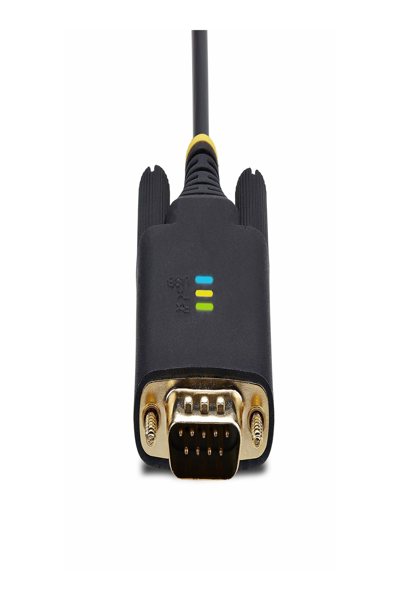 StarTech.com 2 m USB till seriell adapterkabel, COM-hållning, RS232 - 1P6FFC-USB-SERIAL