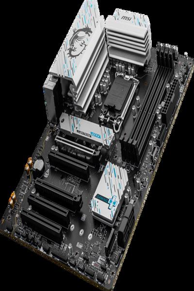 MSI B760 GAMING PLUS WIFI DDR4, Intel, LGA 1700, Intel® Celeron®, Intel® Pentium® Gold, LGA 1700, 128 GB, DDR4-SDRAM - Motherboard - Intel Socket 1700 (Core i) - 7D89-043R