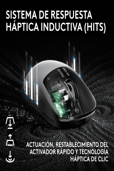 Logitech PRO X2 SUPERSTRIKE - Mouse - Optical - 910-007777