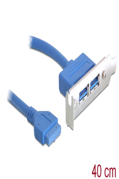 Delock Slot bracket - USB panel - 82976