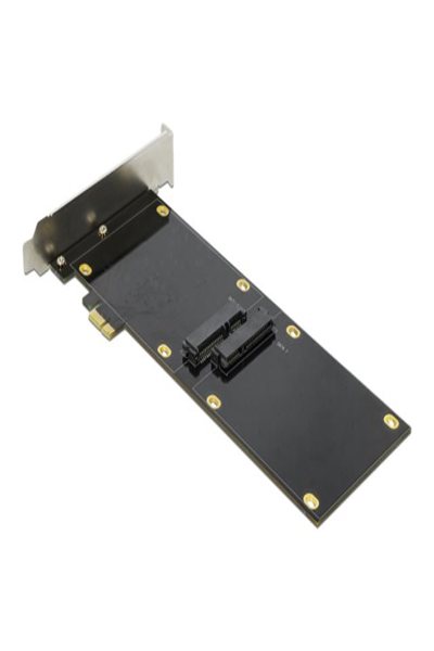 Delock PCI Express x1-kort för 2 x SATA-hårddiskar/SSD - 90348