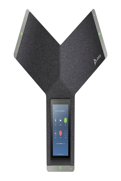 Poly Trio C60 IP Conference Phone Full Radio and PoE-enabled - IP conference phone - Grey - LCD - 12.7 cm (5") - 720 x 1280 pixels - G.711 - G.719 - G.722 - G.722.1 - G.722.1C - G.729ab - OPUS - iLBC - 849B4AA