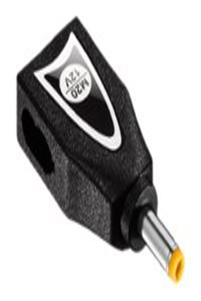 Inter-Tech Tip M20 - Adaptateur secteur pour ordinateur portable - Noir - Acier inoxydable - HP - 19 V - 1 pièce(s)