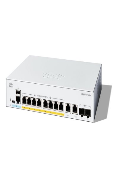 Cisco Catalyst 1200-8P-E-2G - Switch - C1200-8P-E-2G