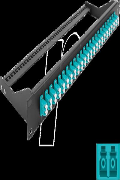 Delock Patch panel - rack mountable - 43389