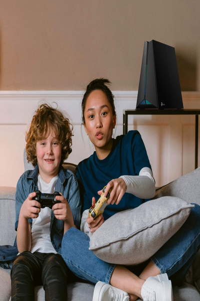 TP-LINK Archer GXE75 V1 - Trådlös router 5-portars switch - ARCHER GXE75