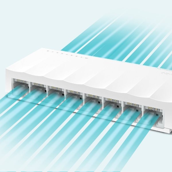 TP-LINK LS1008 LITEWAVE 8-PORT 10/100M SWITCH - LS1008