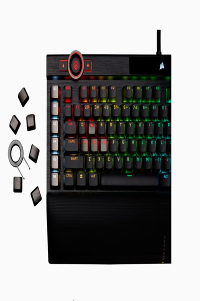 Corsair K100 RGB trådbundet mekaniskt tangentbord - CH-912A01A-NA
