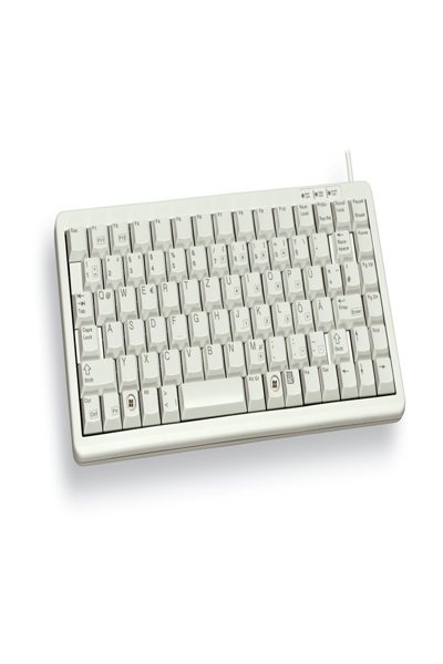 Cherry Slim Line COMPACT-KEYBOARD G84-4100 - Clavier - QWERTY - Gris