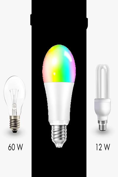 LogiLink Wi-Fi Smart LED-lampa Tuya-kompatibel - SH0121