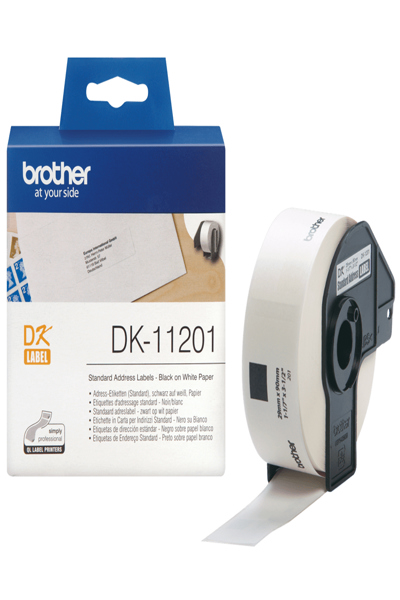 Brother DK-11201 - Black on white - DK11201