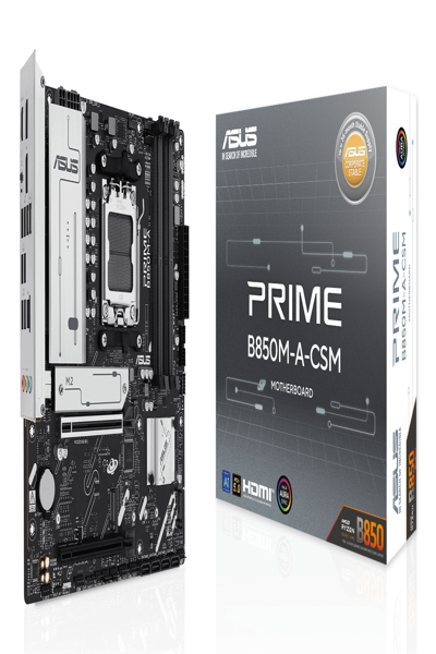 ASUS PRIME B850M-A-CSM AM5 DDR5-moderkort - 90MB1LQ0-M0EAYC