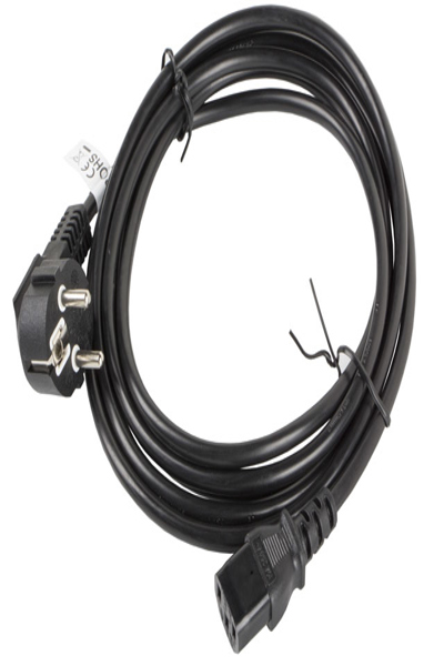 Lanberg CA-C13C-11CC-0050-BK - 5 m - C13 coupler - CEE7/7