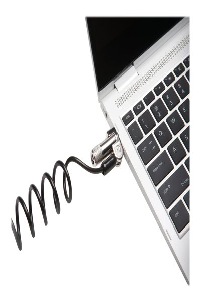 Kensington NANO PORTABLE KEYED LOCK KD - 2.3 m - Key - Black - K66640WW