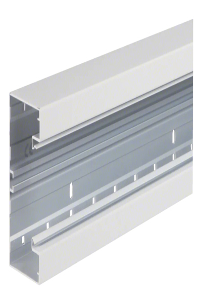 Hager BRA6513019016 Chemin de câbles droit 2 m Blanc