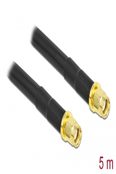 Delock Antennkabel - RP-SMA-hane till RP-SMA-hane - 90455