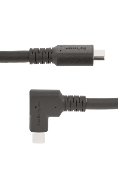 StarTech.com 2m robust rätvinklig USB-C-kabel - RUSB315CC2MBR