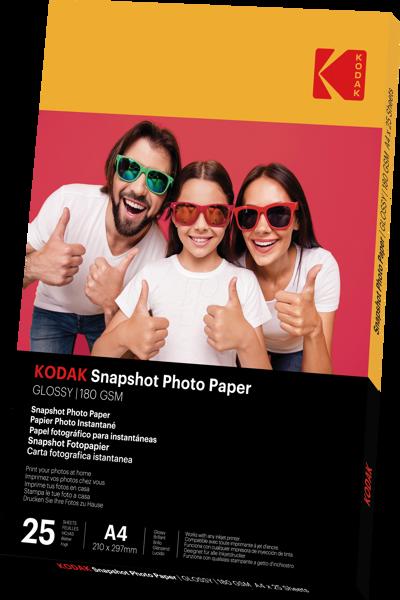 Kodak 3510812 - Fotopapier DIN A4 glÃƒÂ¤nzend - Photo Paper - A4
