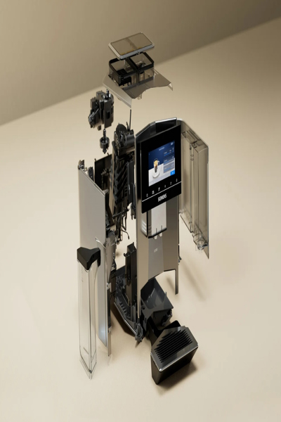 Siemens EQ900 2.3L black espresso machine - TQ907R05