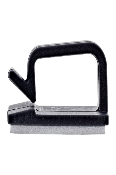 InLine XL Nylon Adhesive Cable Mounts with 3M Pads 100-Pack