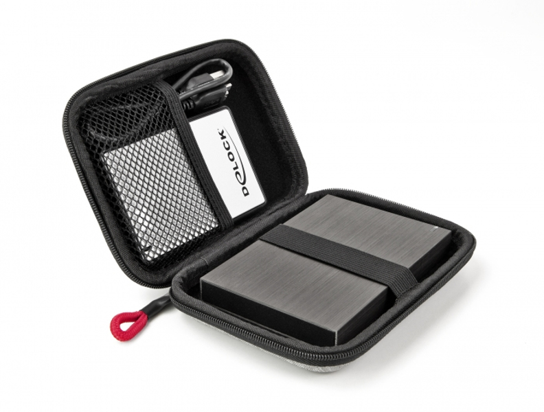 Delock protective case for 6.35 cm 2.5" SSDs - 18422