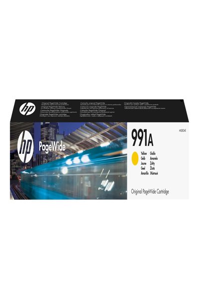 HP 991A Yellow Ink Cartridge: Standard Yield, 8000 Pages