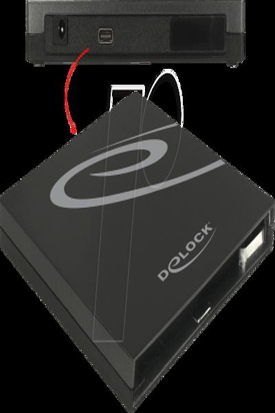Delock External Enclosure for Ultra Slim SATA Drives 9.5 mm - 42595