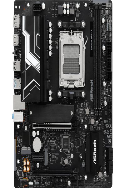 ASRock B850M-X R2.0              AM5 mATX HDMI/DP       DDR5 - 90-MXBSG0-A0UAYZ
