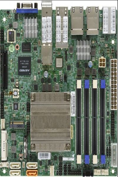 Supermicro A2SDI-16C-TP8F-B Bulk - Carte mère - Mini-ITX