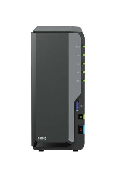 SYNOLOGY DISKSTATION DS224+ 2 BAY NAS SERVER - DS224+ & WD80EFPX