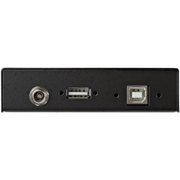 StarTech 8 Port Industrial USB to RS232/ 422/ 485 Serial Adapter - 15kv ESD Protection - USB to Serial Adapter - Serial Adapter - USB 2.0 - RS-232/422/485 x 8 - Black - ICUSB234858I