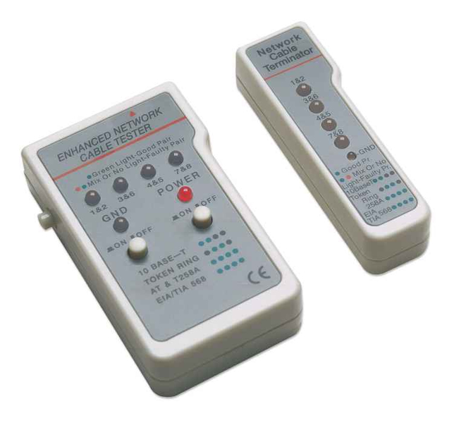 Multifunction cable tester RJ11/RJ45 - 351898