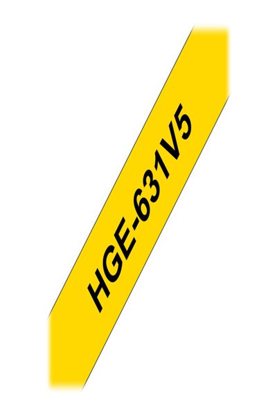 Brother HGE-631V5 Noir sur Jaune
