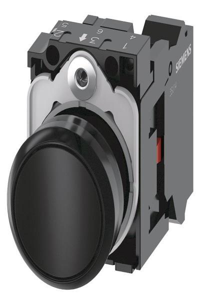 Siemens 3SU1100-0AB10-3C Push Button 1NC
