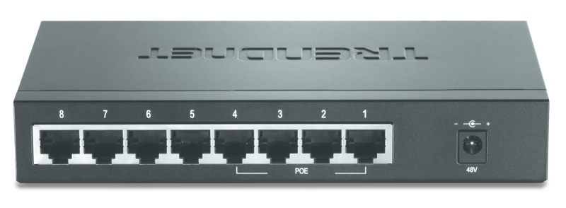 TRENDnet TPE-S44 - Unmanaged PoE Switch - TPE-S44