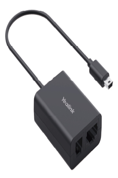 YEALINK ADAPTER EHS62 FOR WIRELESS HEADSETS BLACK