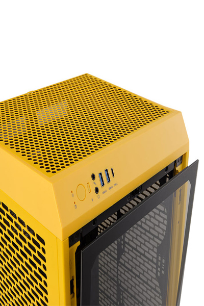 Thermaltake Tower 200 Mini-Tower Mini-ITX Chassi Fönster Humla - CA-1X9-00S4WN-00