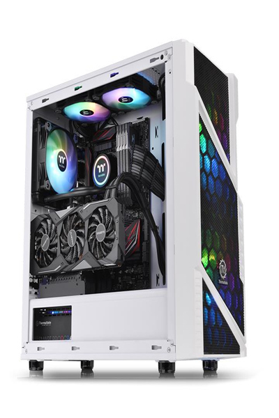 Thermaltake Commander C31 TG Snö ARGB Miditorn - CA-1N2-00M6WN-00