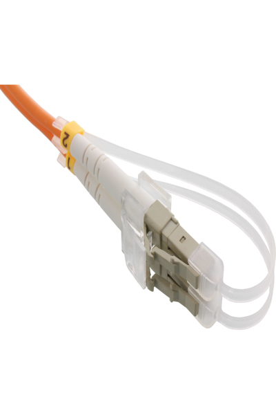 Capuchon anti-poussière en ligne pour connecteur LC à fibre optique 10 pièces.