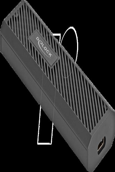 Delock Externes USB Type-C 20 Gbps Combo GehÃƒÂ¤use fÃƒÂ¼r M.2 NVMe PCIe oder SATA SSD - 42031